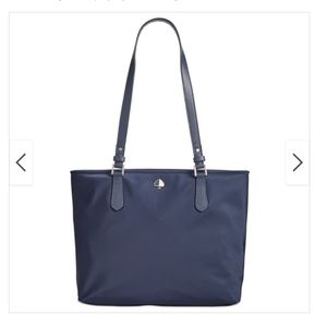 Kate Spade Nylon Navy Tote Bag